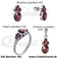 Prsteň s granátom 536